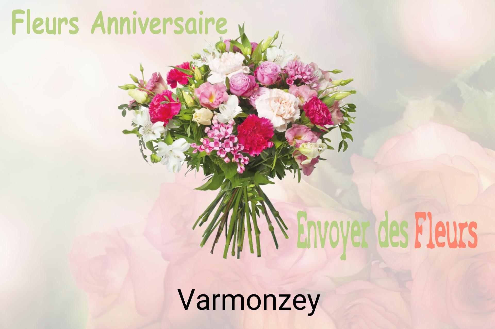 Bouquet de fleurs d’anniversaire livré à Varmonzey